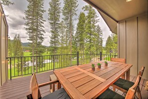 Expansive Deck | Forest/Mountain/Golf Course Views