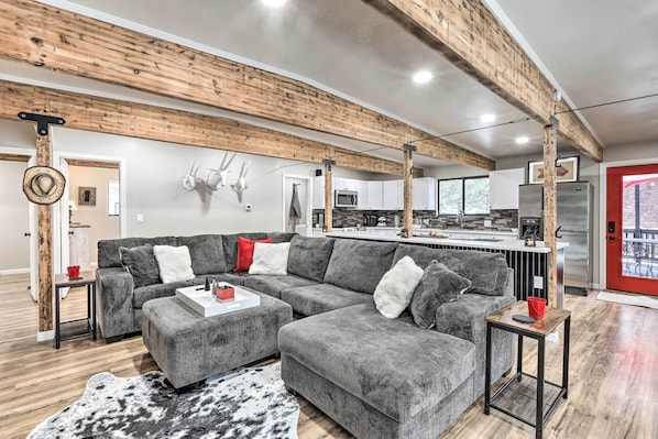 Munds Park Vacation Rental Cabin | 3BR | 2BA | 1,300 | Stairs to Access