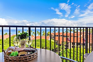Enjoy morning coffee or sunset refreshments on the Private Lanai