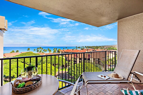 Enjoy the view from your Private Lanai