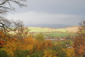 View from the property toward the Malverns