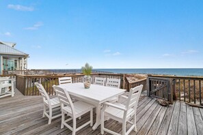Nothing beats having dinner on your private deck and watch the Beautiful Sunsets