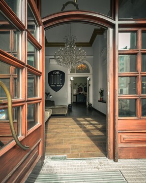 Entrada de la propiedad