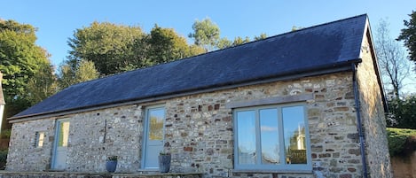 Once a hay barn, now a lovely cottage.