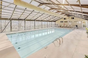 Indoor pool.