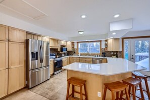 Fabulous Open Kitchen with Tons of Counter and Eating Space