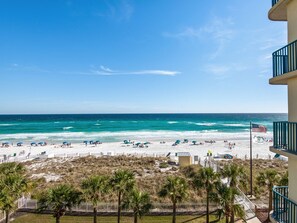 Enjoy the Waves Crashing in from you Private Balcony