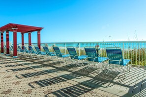 Lounging by the Beach