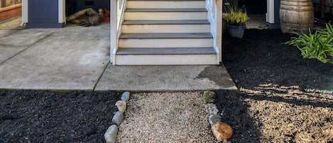 Main Entry to front porch