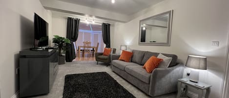 Living Room with Sofa Bed