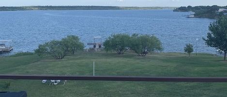 Lake view from Porch