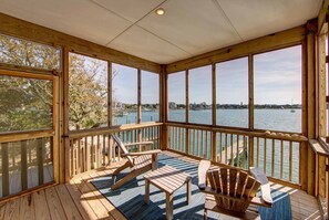 Screened Porch Entrance