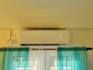 AC unit in living room