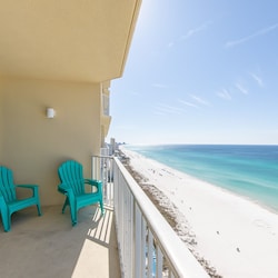 Private balcony.
