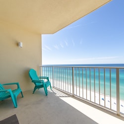 Private balcony.