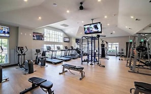 Fitnessbereich