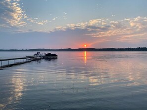 Great dock for your boats, over 100' long, with swimming about 2' - 5' deep.