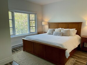 King bed in Master Bedroom