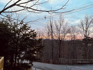 Winter view from front porch