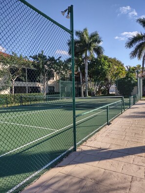 Private Tennis court - the only private tennis court in Cape Coral 
