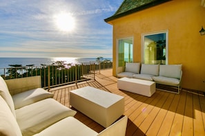 Oceanview deck.