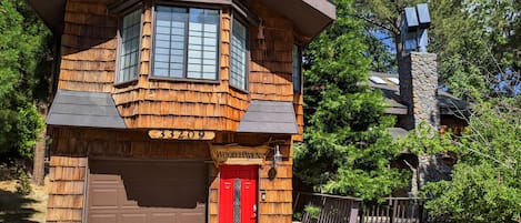 Front of the house, from driveway