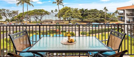 Enjoy a morning coffee or evening mai tai on your private lanai