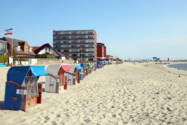 Ansicht vom Strand