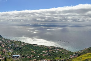 500 meter high - on top of the Arch of  Arco Da Calheta overlooking the Atlantic