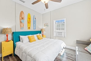 Primary Bedroom with King Size Bed