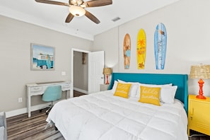 Primary Bedroom with King Size Bed