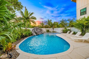 Resort Style Pool w/ Waterslide and Spa