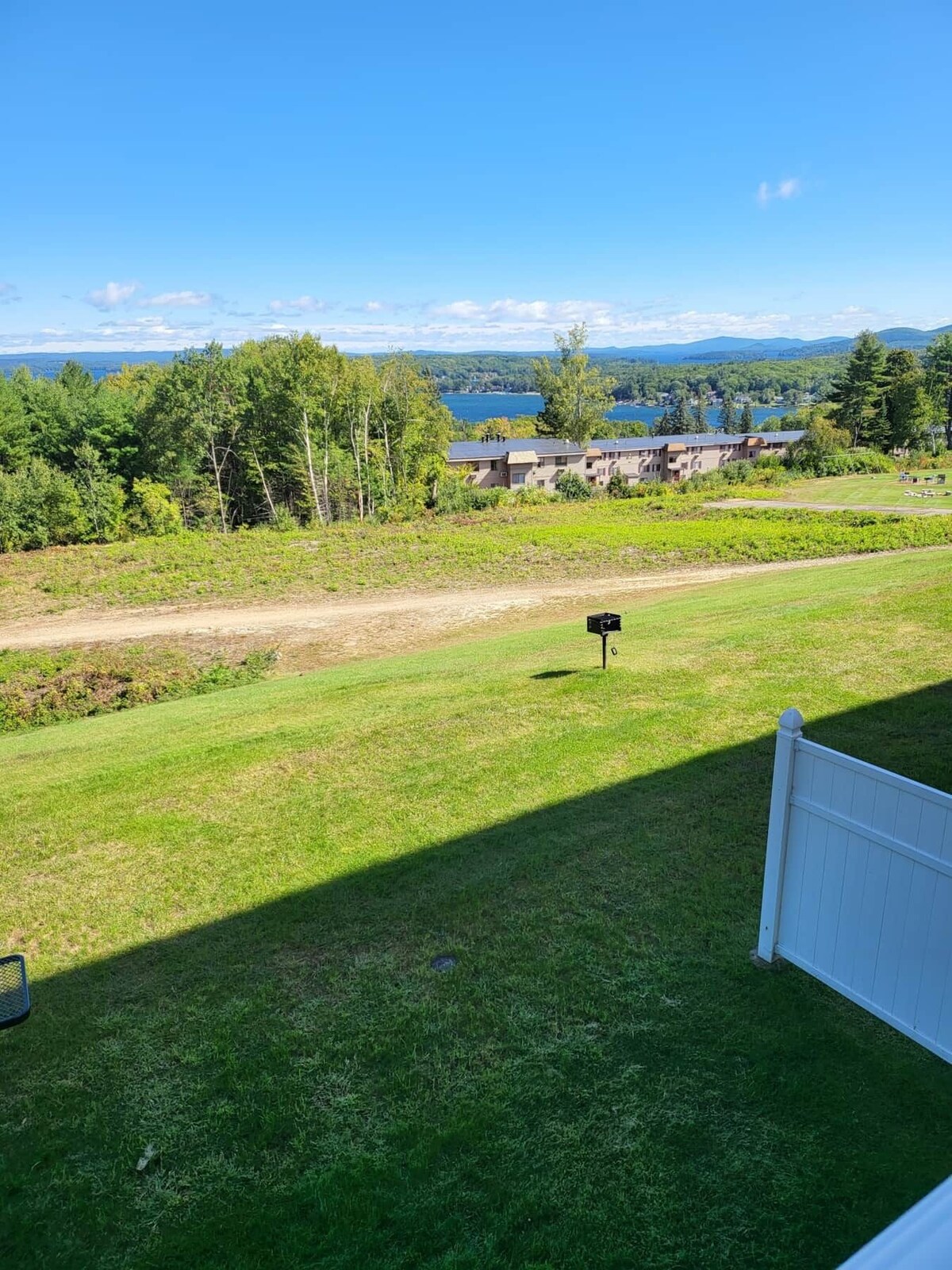 Cedar Lodge condo with mountain & lake Winnipesauke views!