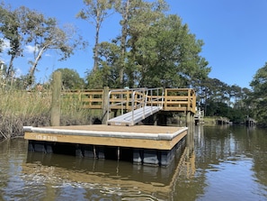 Launch your Kayaks or SUP off your very own dock!