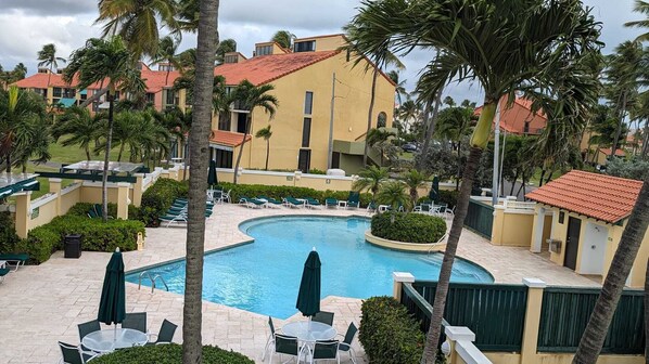 Poolside Bliss: Dive into our crystal clear pool - an oasis in paradise