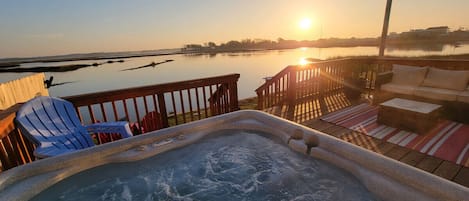 Baignoire à remous extérieure