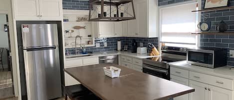 Kitchen and Island