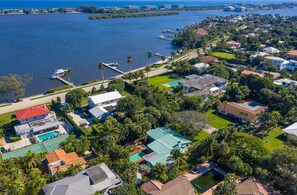 A beautiful 4-bedroom home located in a prime West Palm Beach neighborhood. The home has a small path to a beach off the Intracoastal, or stay outback and enjoy the heated pool and beautifully landscaping.