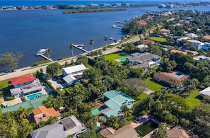 A beautiful 4-bedroom home located in a prime West Palm Beach neighborhood. The home has a small path to a beach off the Intracoastal, or stay outback and enjoy the heated pool and beautifully landscaping.