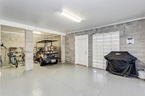 Grill and bikes are available for guest use  **Golf cart is not included or available to rent