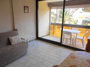 accès terrasse