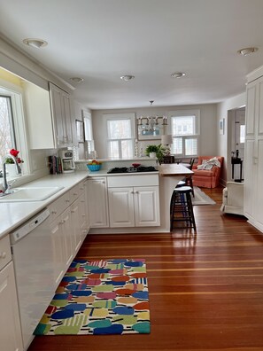 Kitchen Looking Into Dining Area