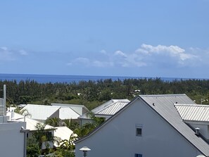 Blick von der Unterkunft