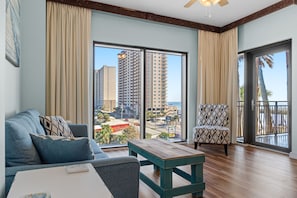 Living area with beautiful views