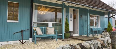 front of house overlooking Loch Fyne