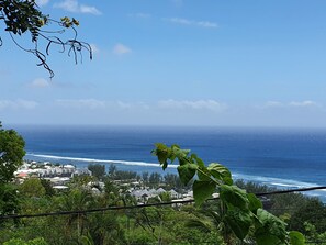 Blick von der Unterkunft