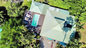 Vue drone villa Orsalina