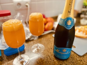 Portuguese tangerine Mimosas!