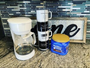 Coffee and/or coffee maker