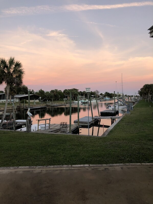 Beautiful sunrises on the Gulf! View from back porch.